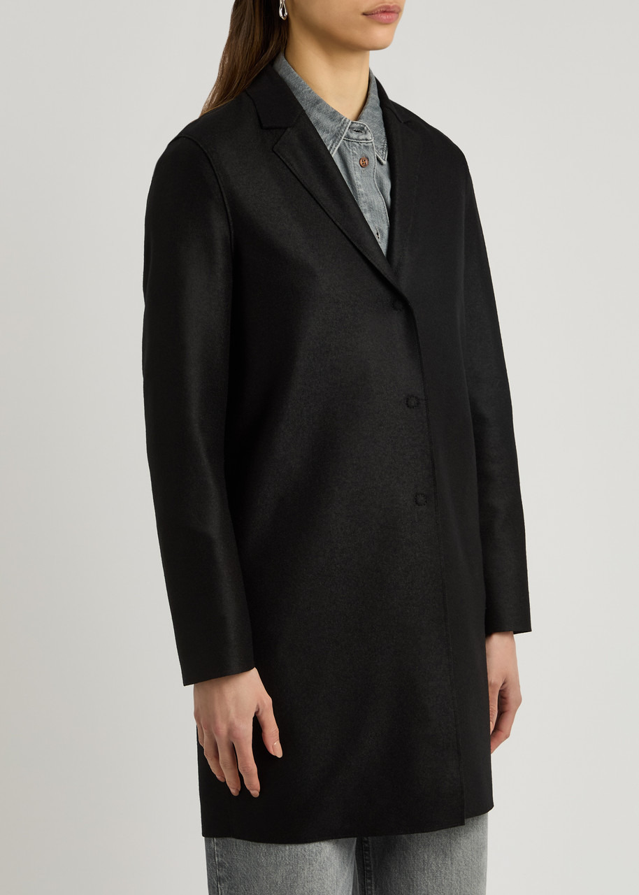 Harris Wharf London Cocoon Wool-felt Coat - 2