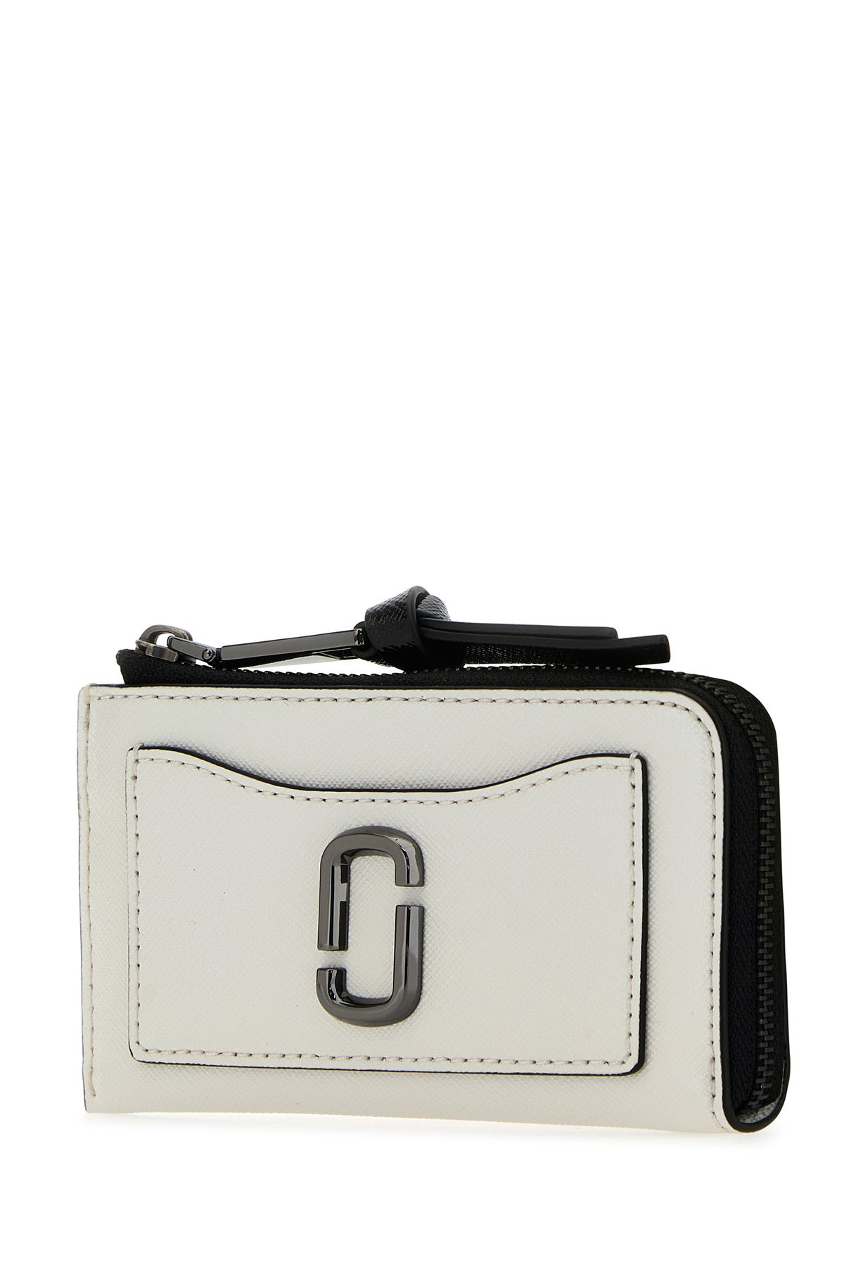White leather Utility Snapshot wallet - 2