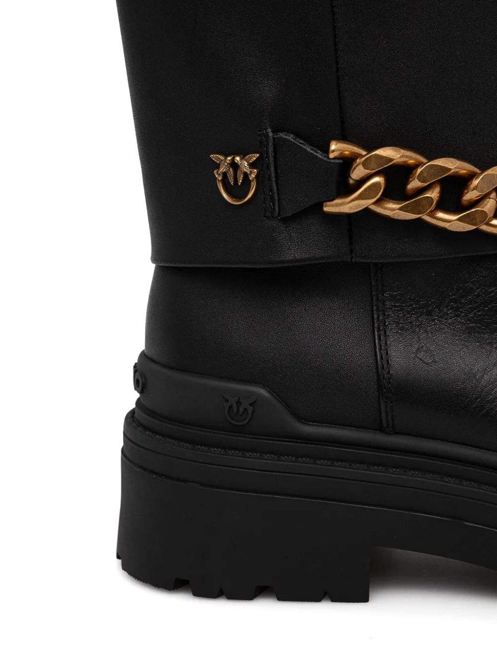 chain-detail boots - 5