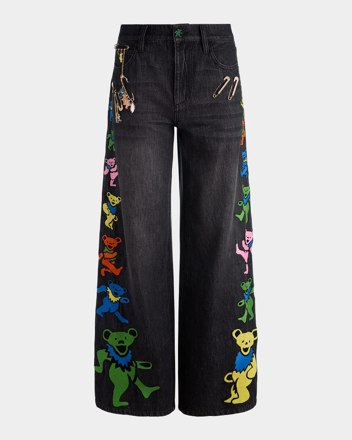 x Grateful Dead Amazing Low-Rise Baggy Jeans - 1