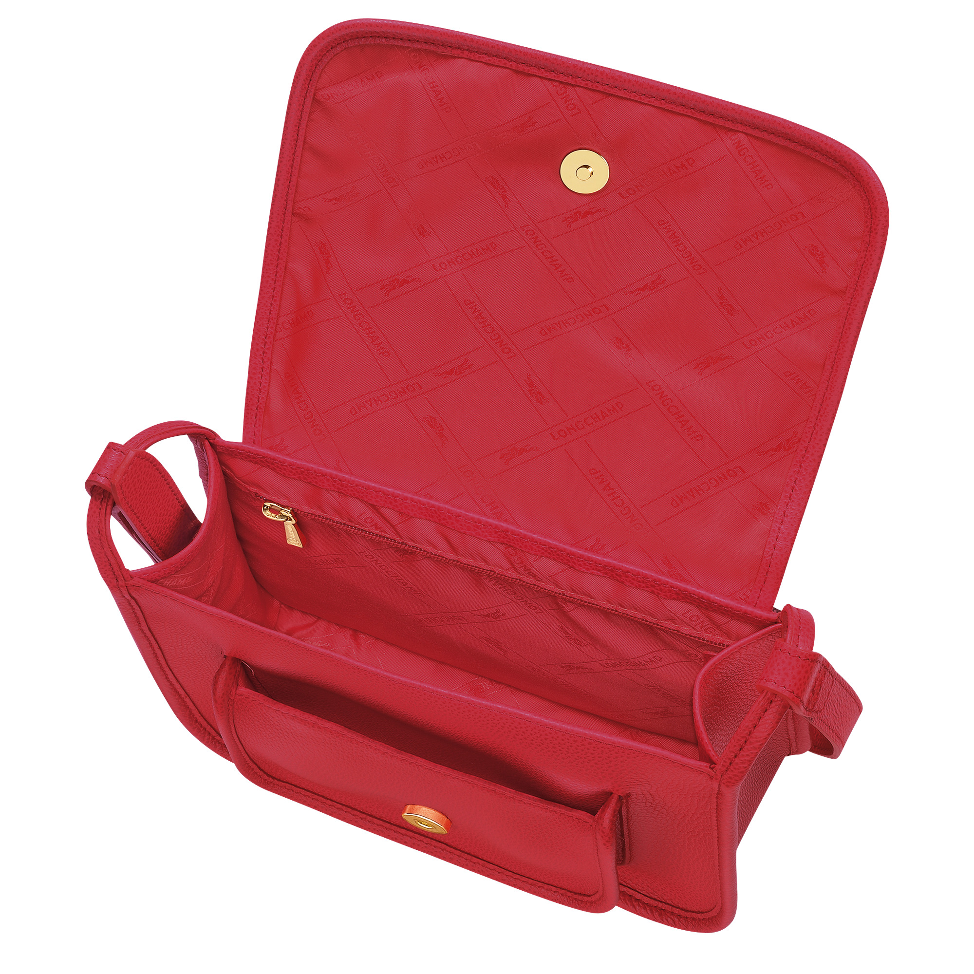 Le Foulonné S Crossbody bag Love - Leather - 5