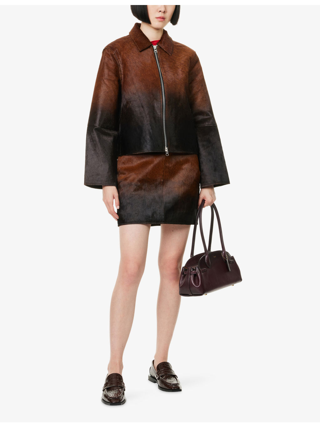 Salylo Relaxed-Fit Leather Jacket - 2