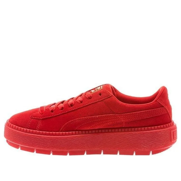 (WMNS) PUMA Suede Platform Trace 'Valentines Day' 367045-01 - 1