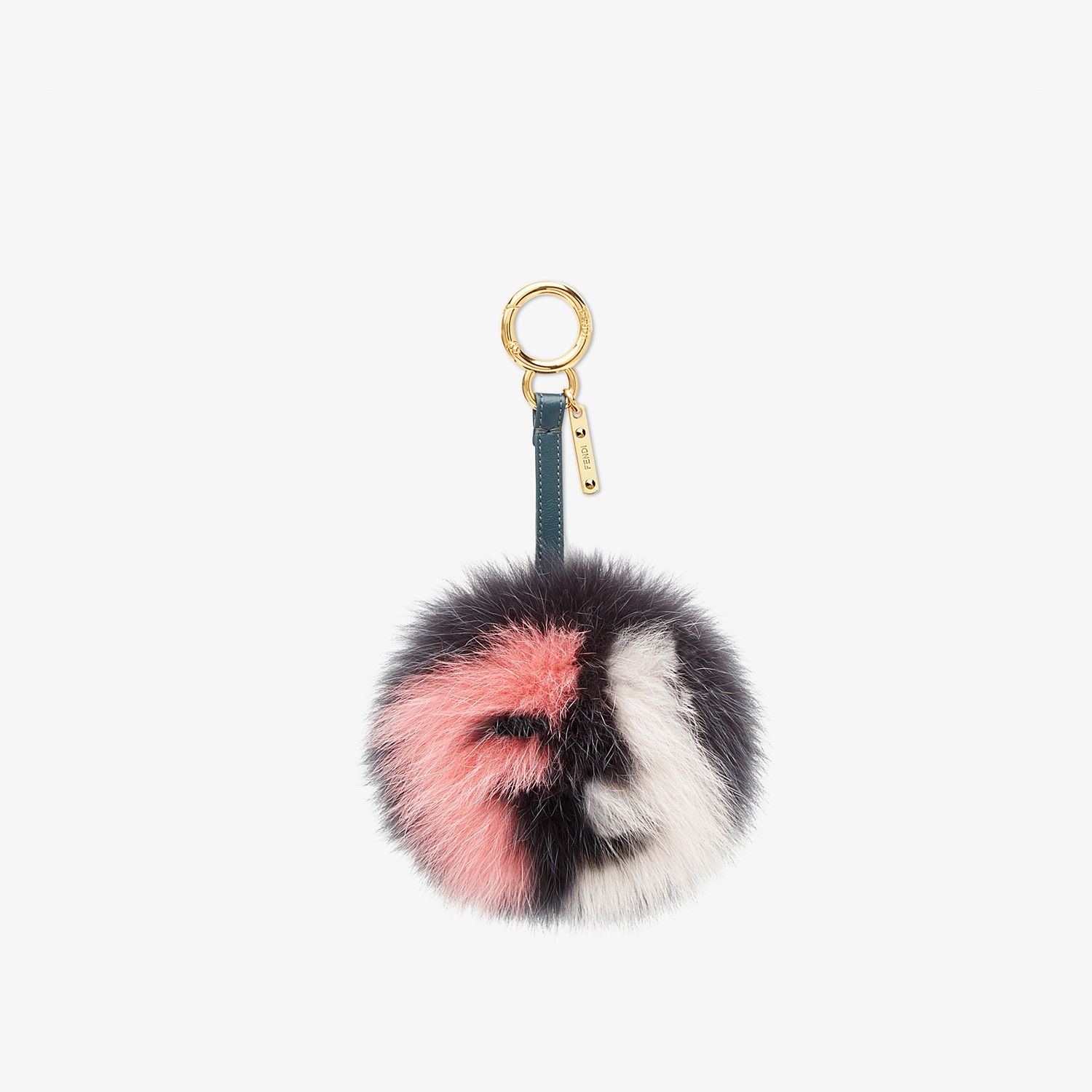 Multicolor fur charm - 1