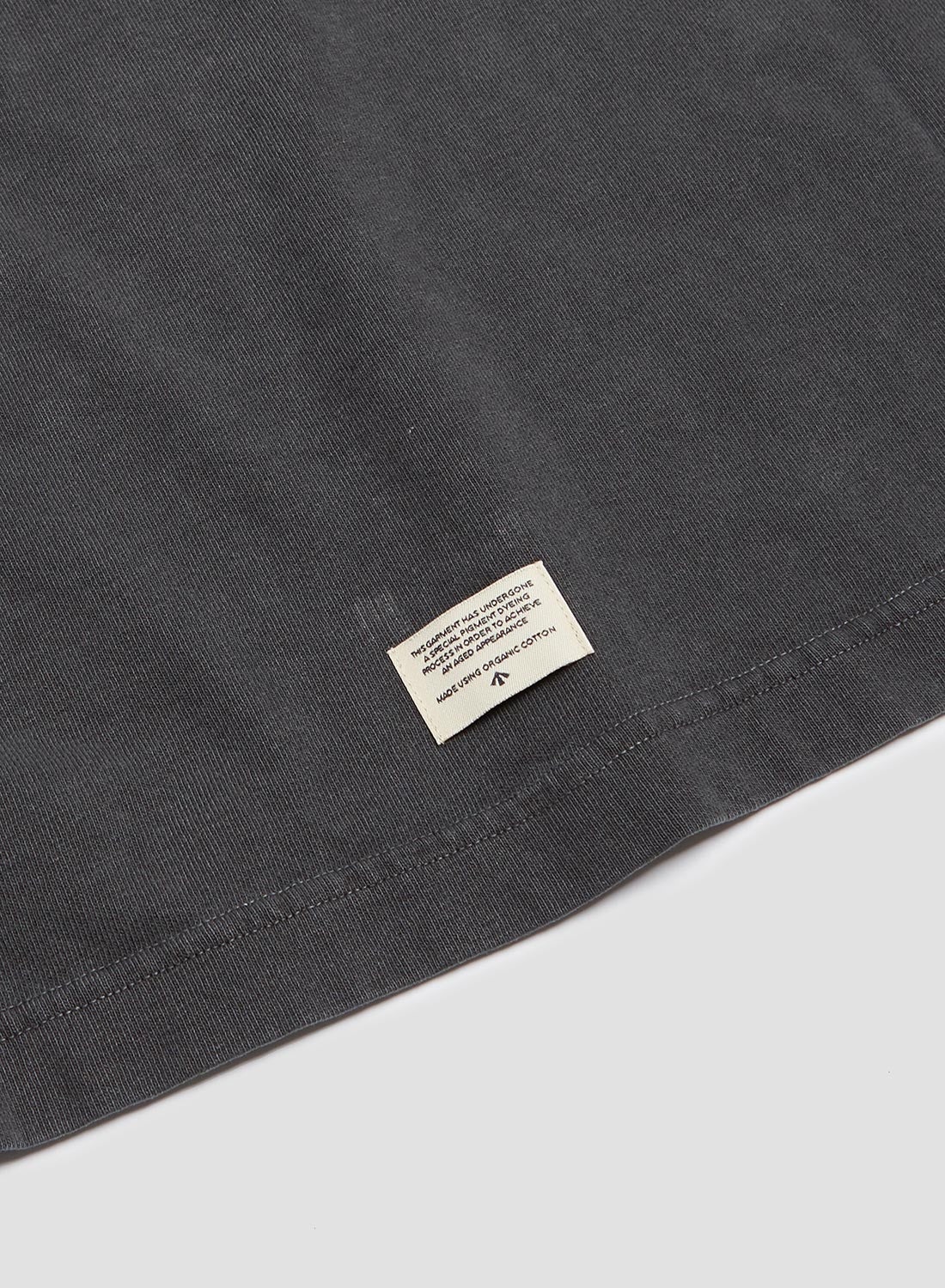 Embroidered Arrow Long Sleeve Tee in Black - 6