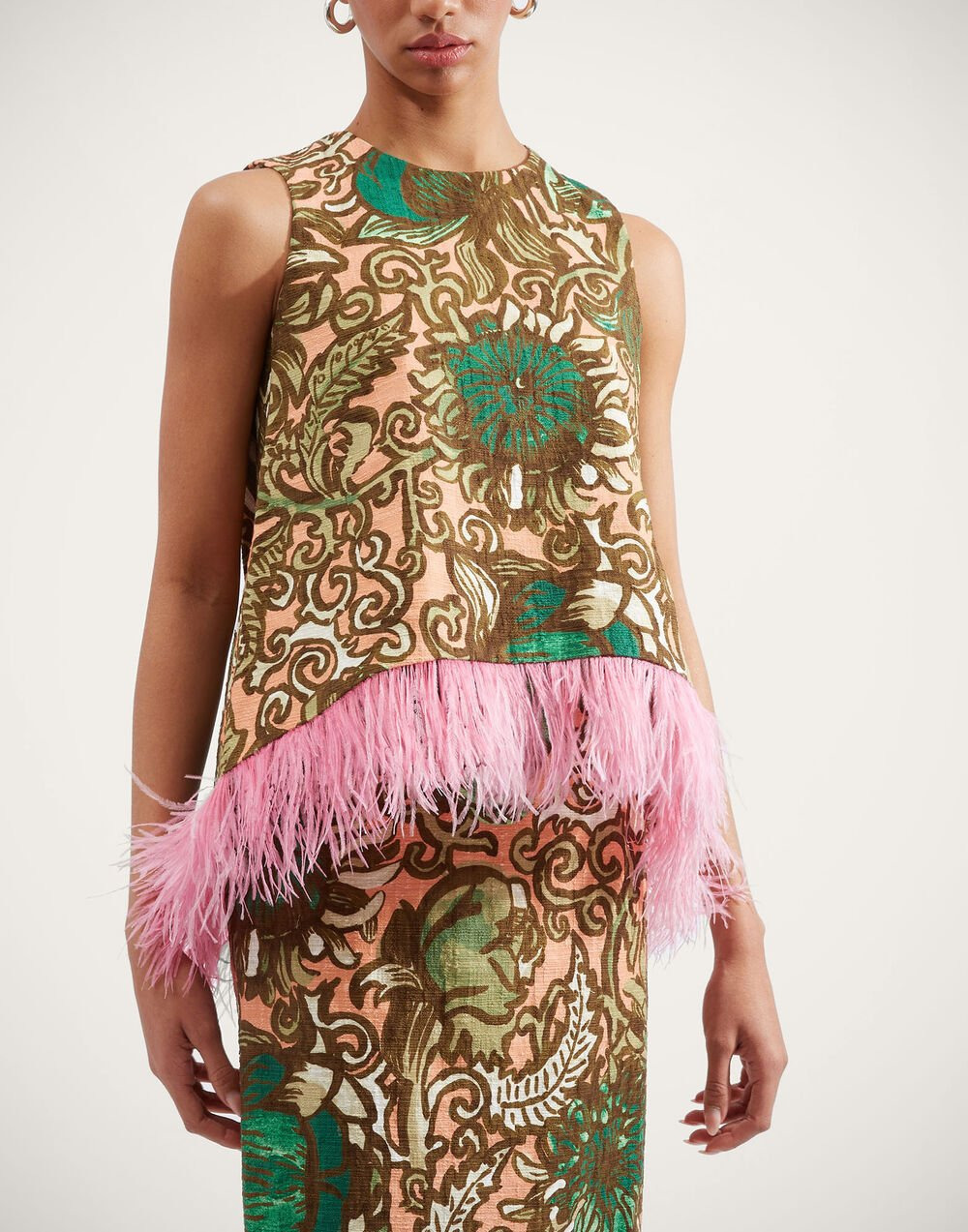 La Scala Top (With Feathers) - 2