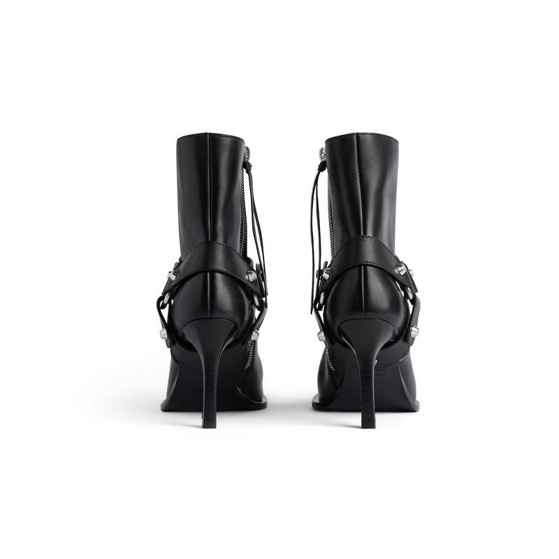 Women's City Bootie With Harness in Black 5