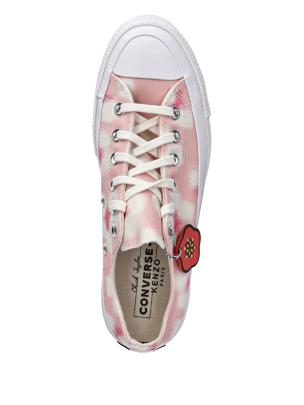 x Converse tie-dye flower sneakers - 3