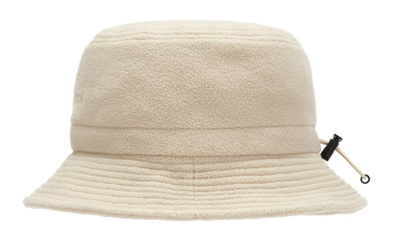 New Balance New Balance Wordmark Logo Fleece Bucket Hat 'Beige' LAH14002-BEI outlook