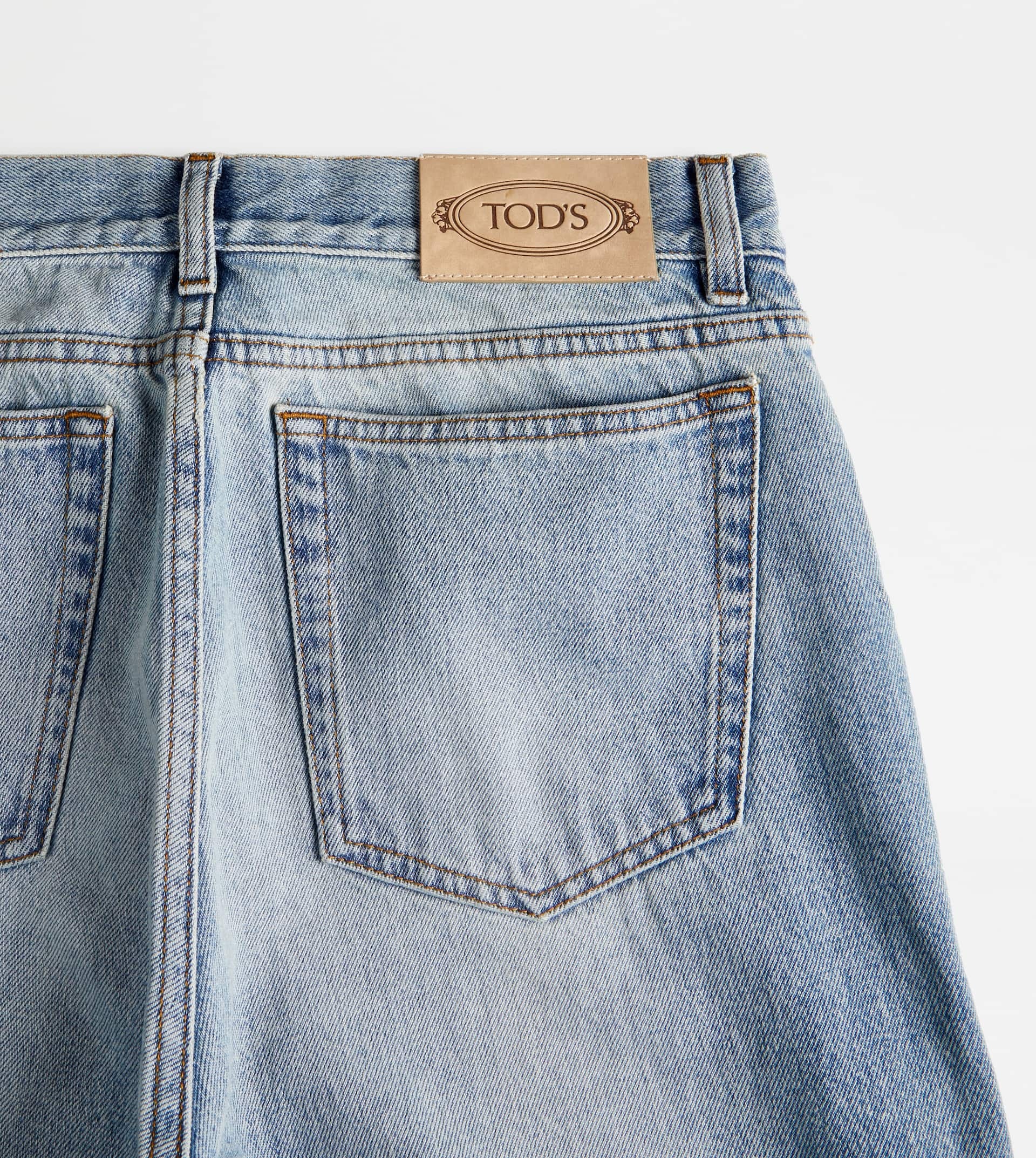 TOD'S 5 POCKET JEANS - LIGHT BLUE - 6