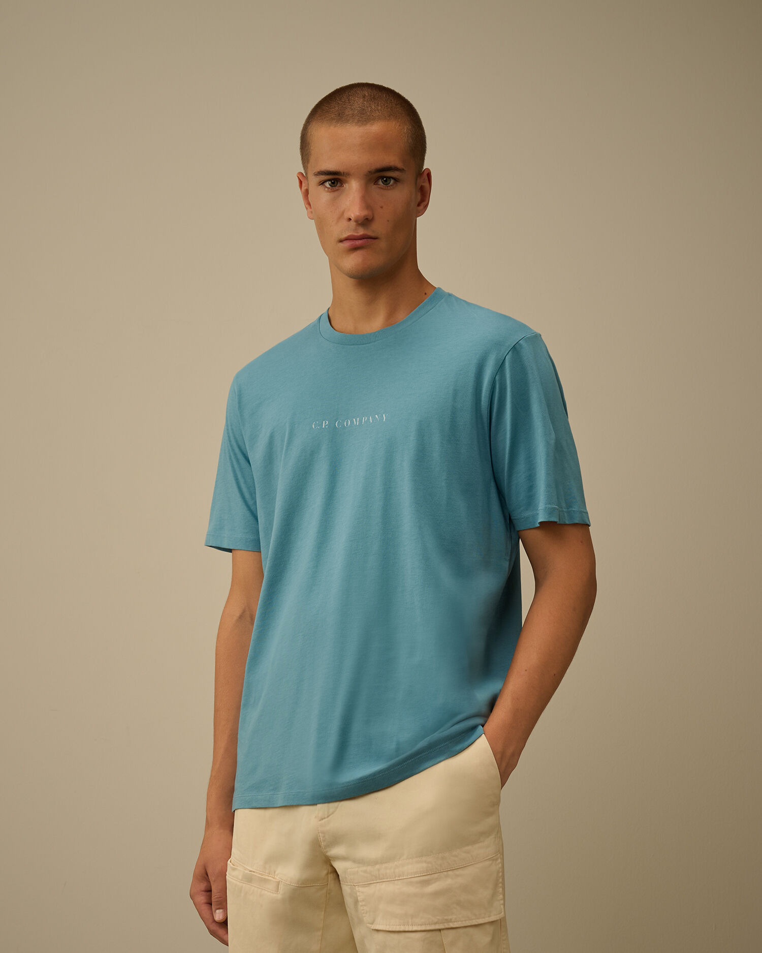 30/1 Jersey Short Sleeve Logo T-Shirt - 4