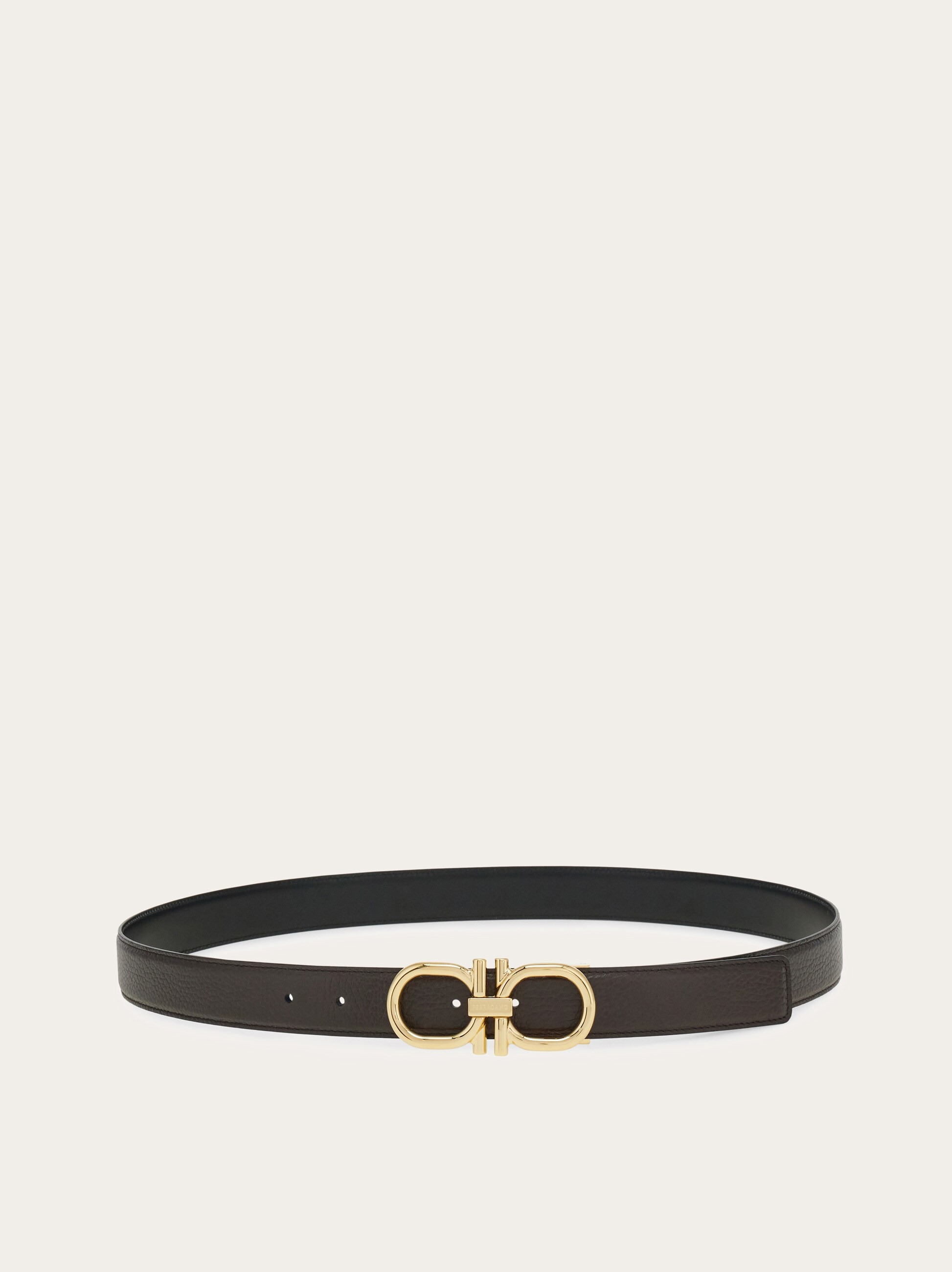 Reversible and adjustable Gancini belt - 3