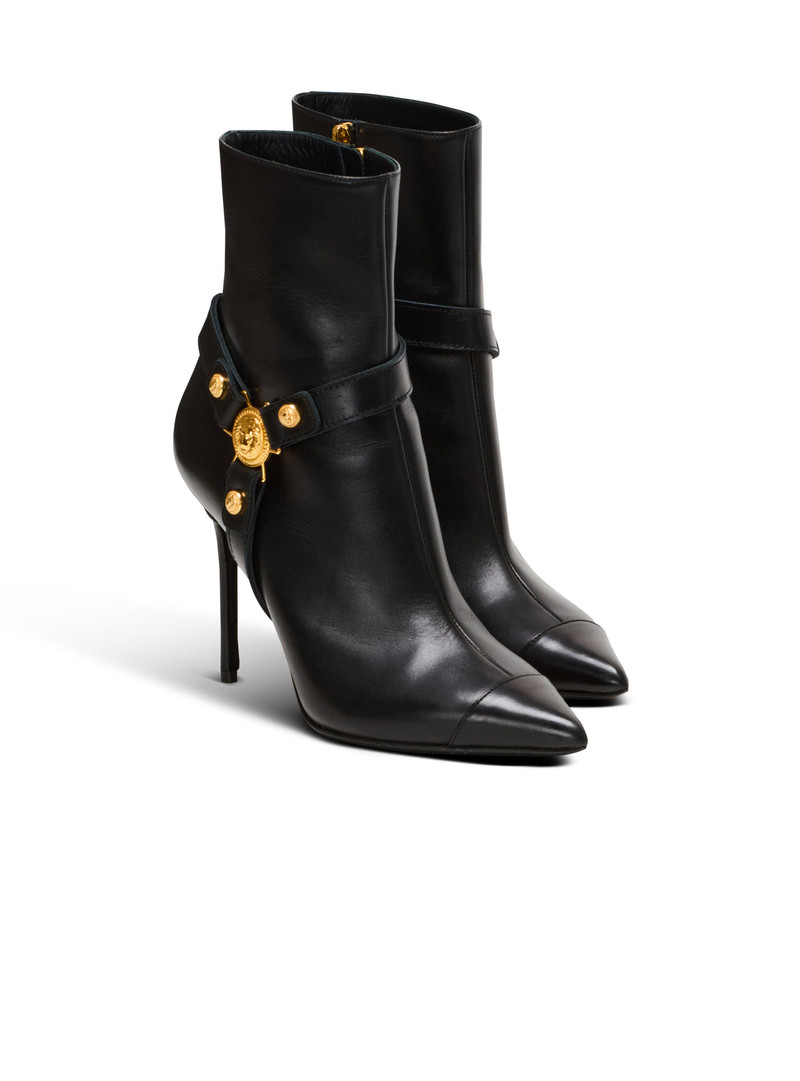 Heeled calfskin Eva ankle boots 2