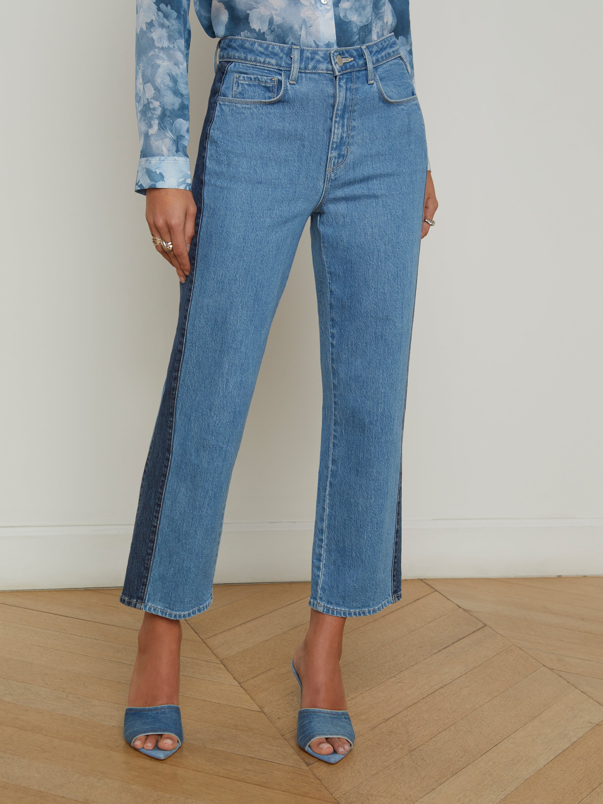 Emorie Cropped Stovepipe Jean - 3