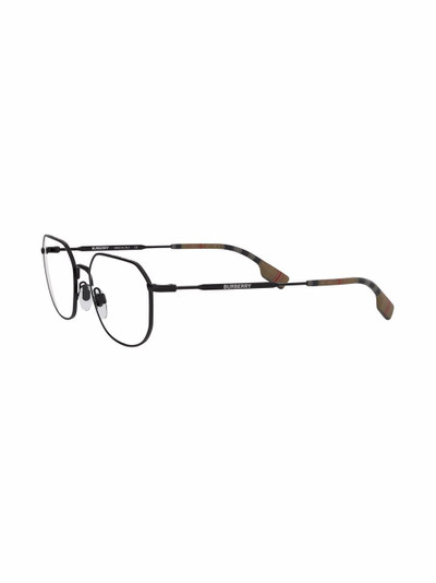 Burberry slim square-frame glasses outlook