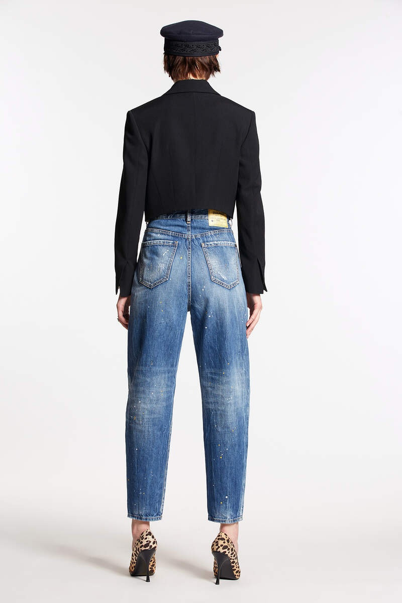 DSQUARED2 MEDIUM PATCH WASH SASOON JEANS outlook