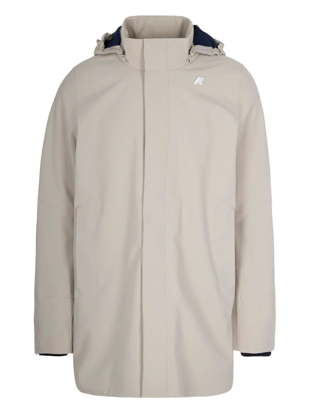 logo-detail hooded jacket - 1