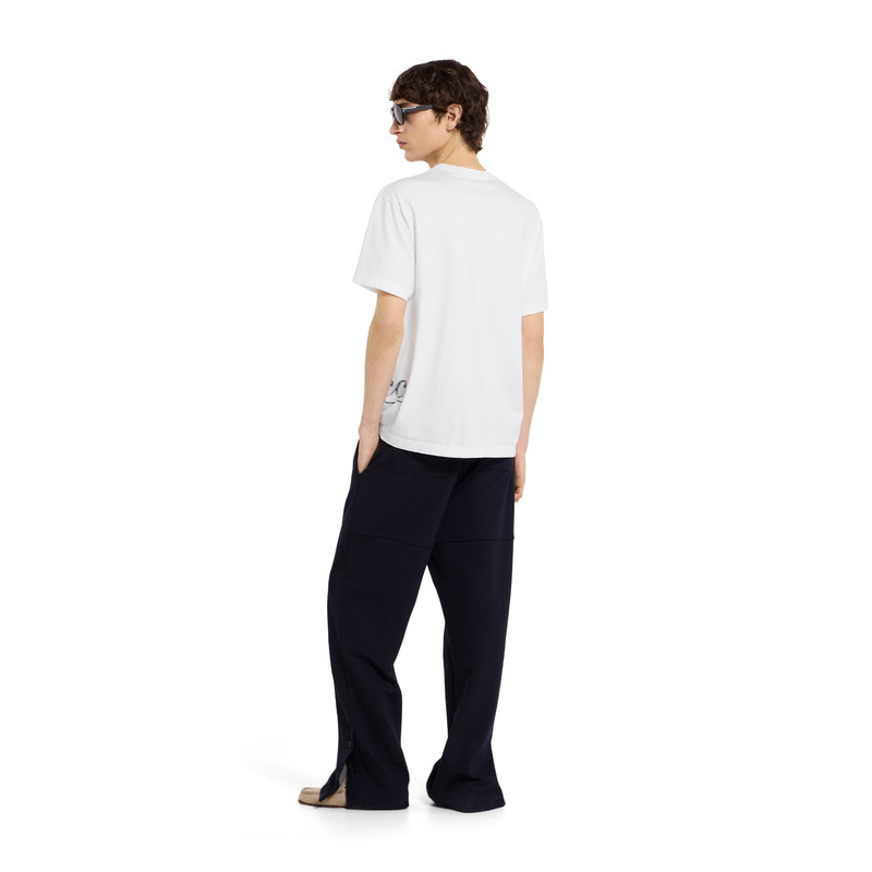 Cotton jersey T-shirt with print 5