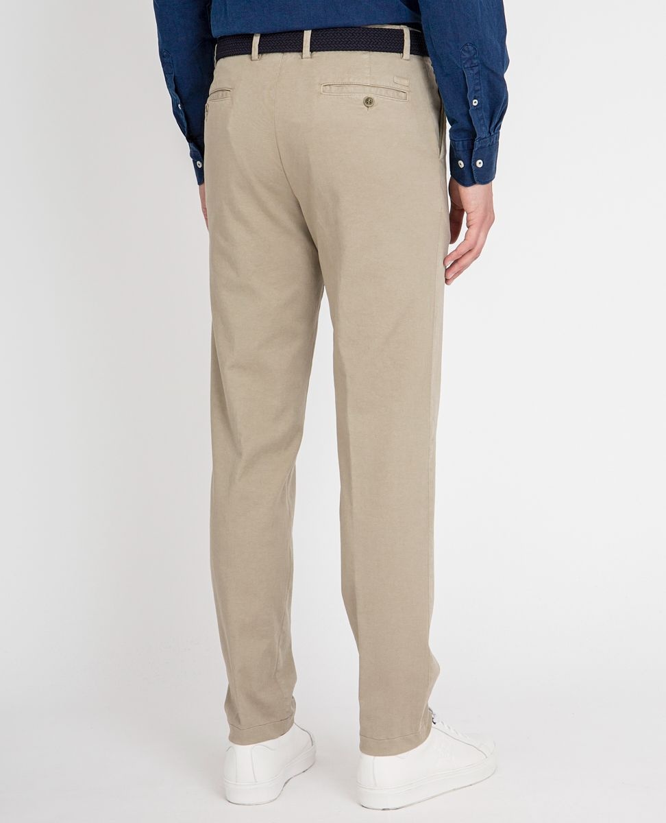 Stretch organic cotton soft touch trousers - 4