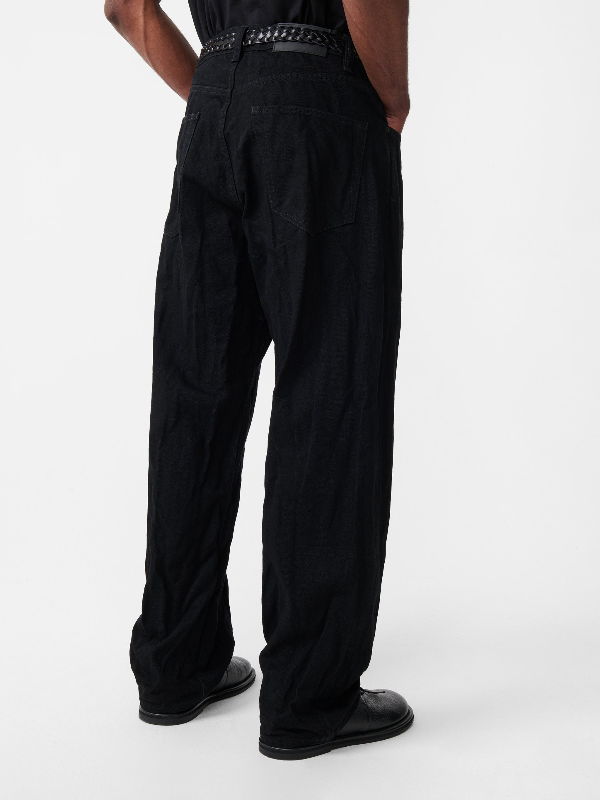 Seb Crinkle Denim Pant - 12