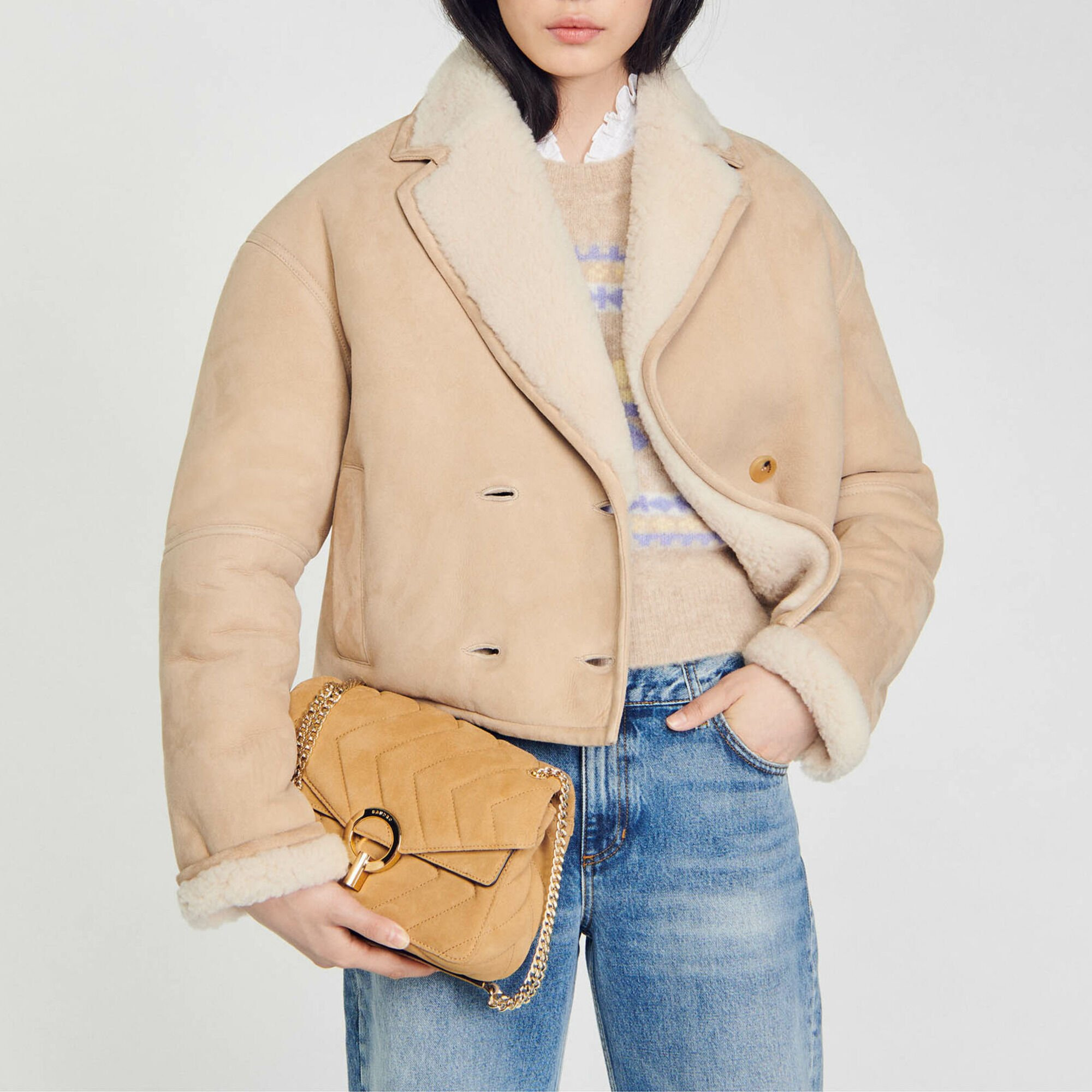 YZA SUEDE BAG - 5