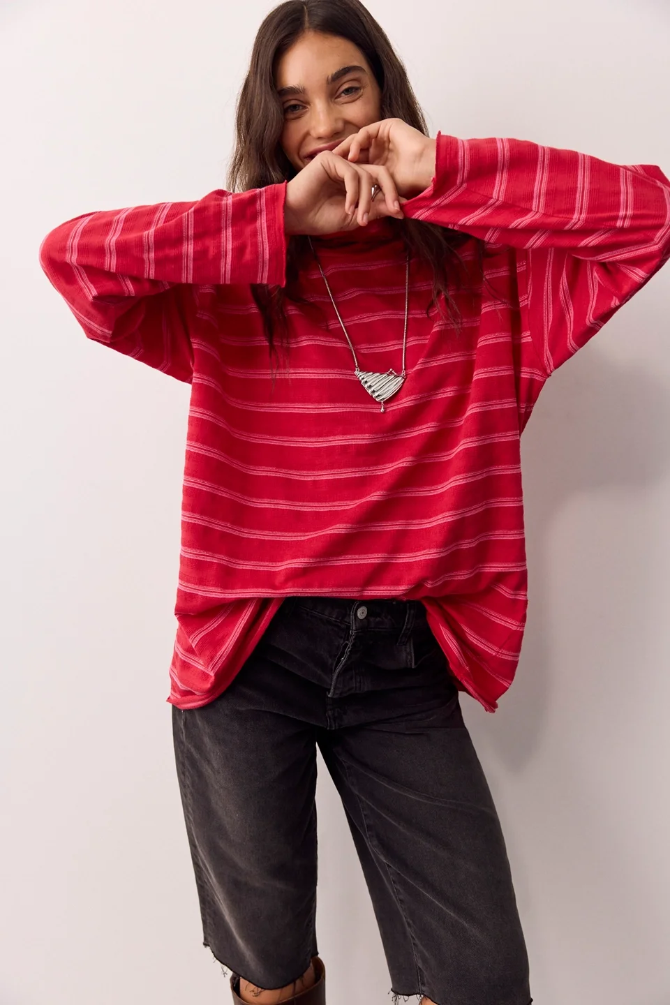 Nevada Striped Long-Sleeve Tee - 1