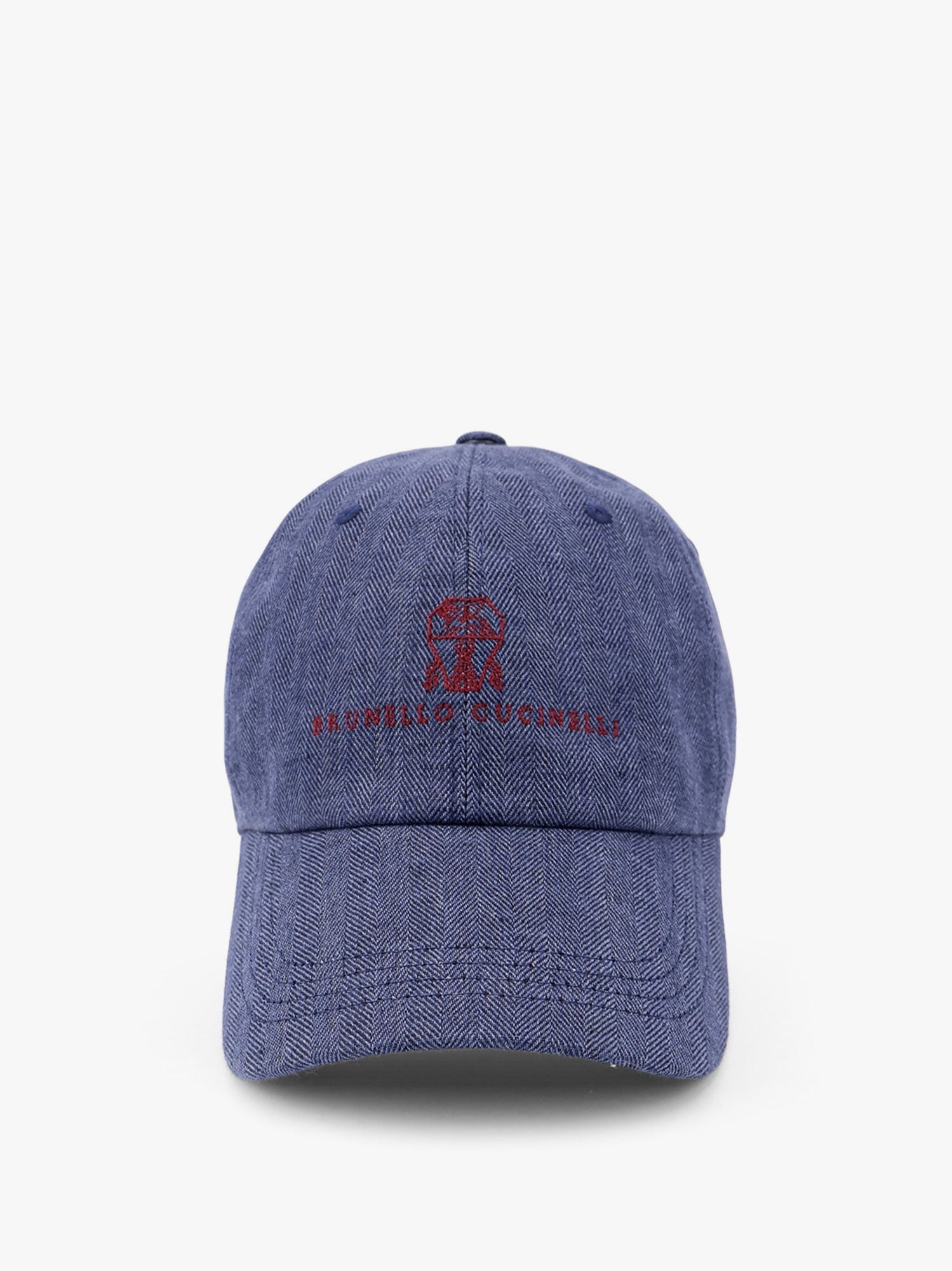 Brunello Cucinelli Linen Hat With Frontal Logo - 1