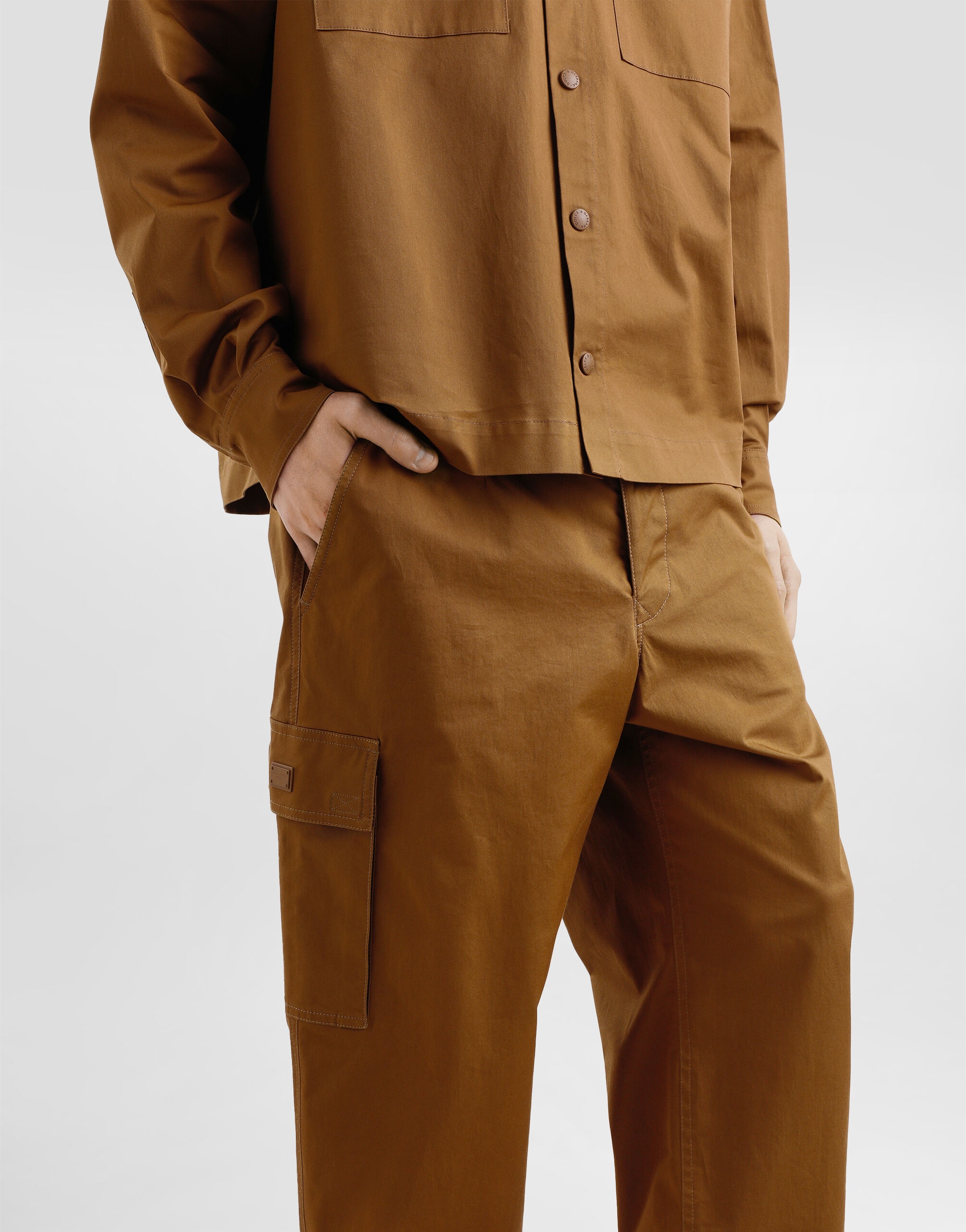 Cotton cargo pants - 5