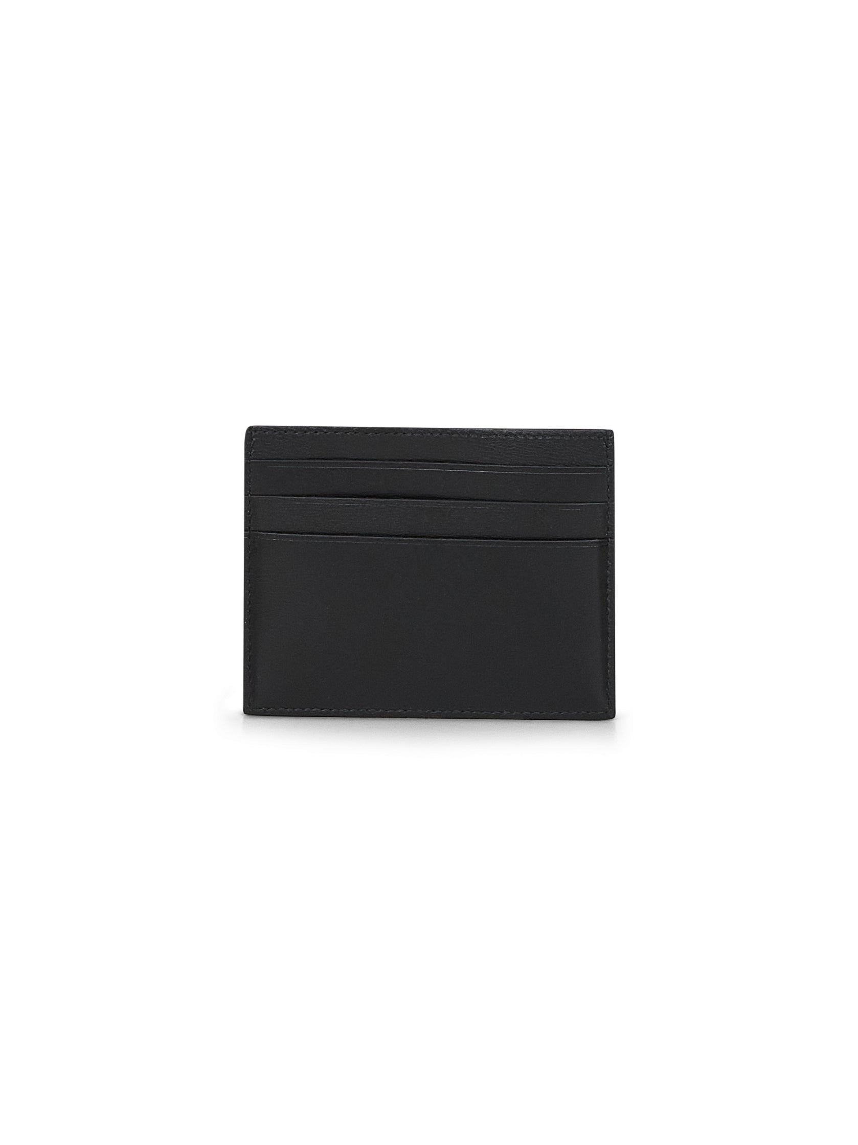 Black leather credit card holder - 2