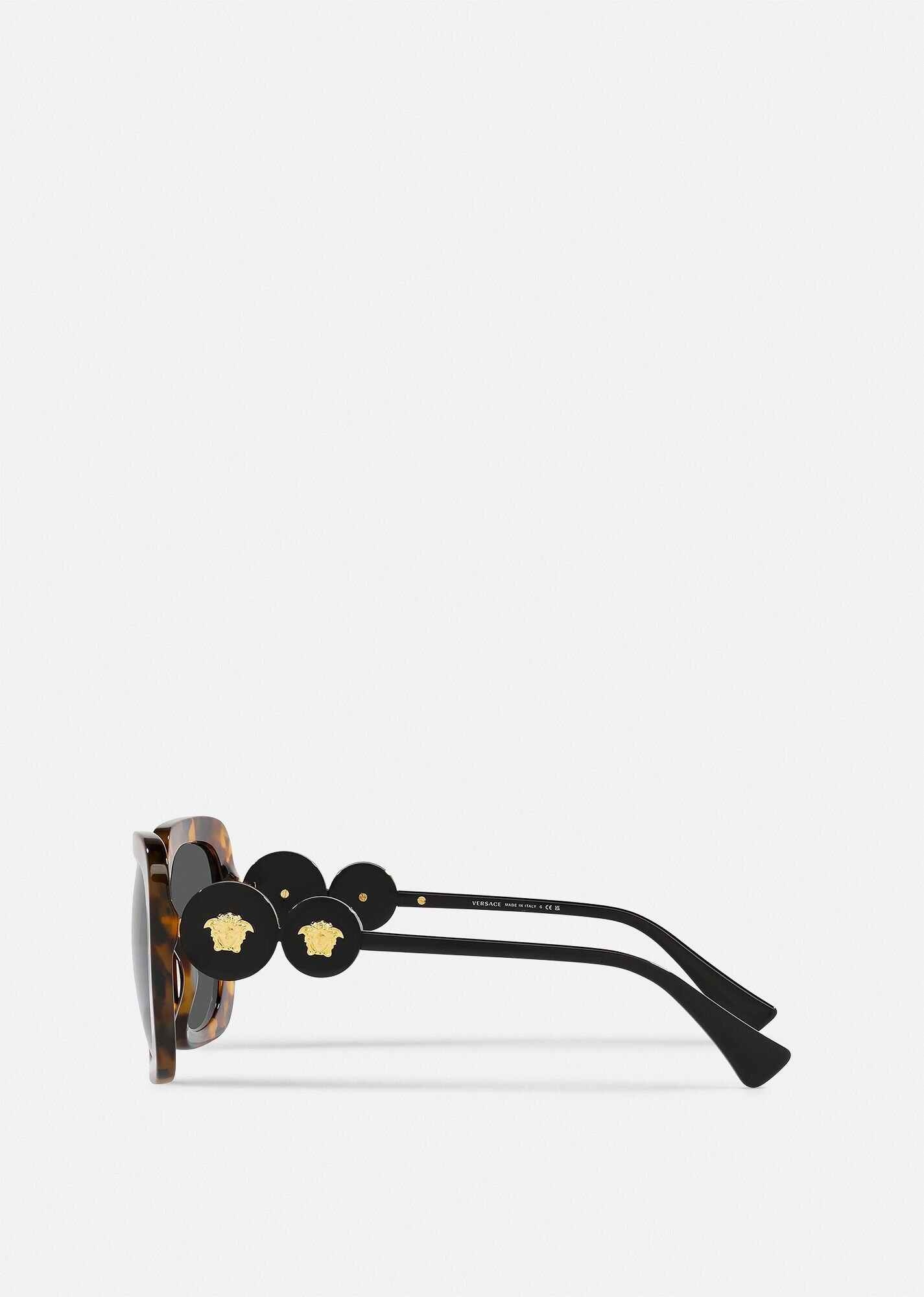 Double Medusa Squared Sunglasses - 3
