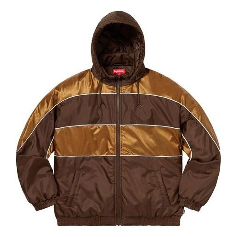 Supreme FW19 Week 4 Sports Piping Puffy Jacket SUP-FW19-468 - 1