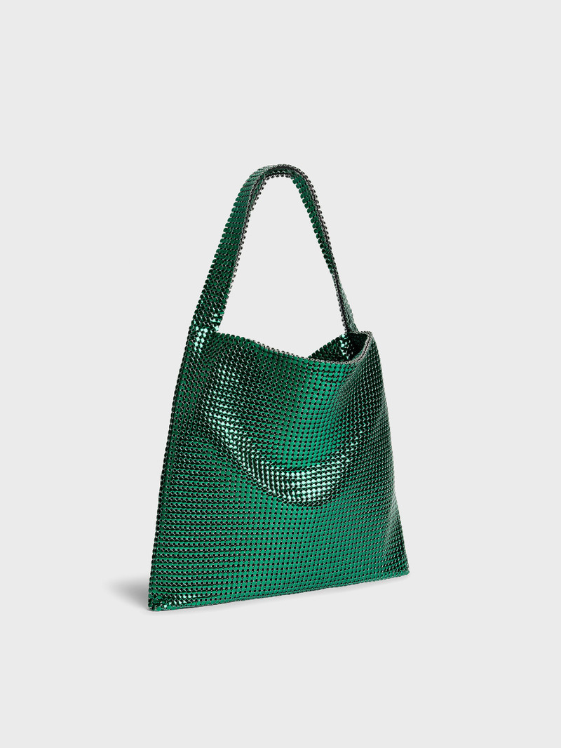 EMERALD PIXEL XL TOTE IN MESH 3