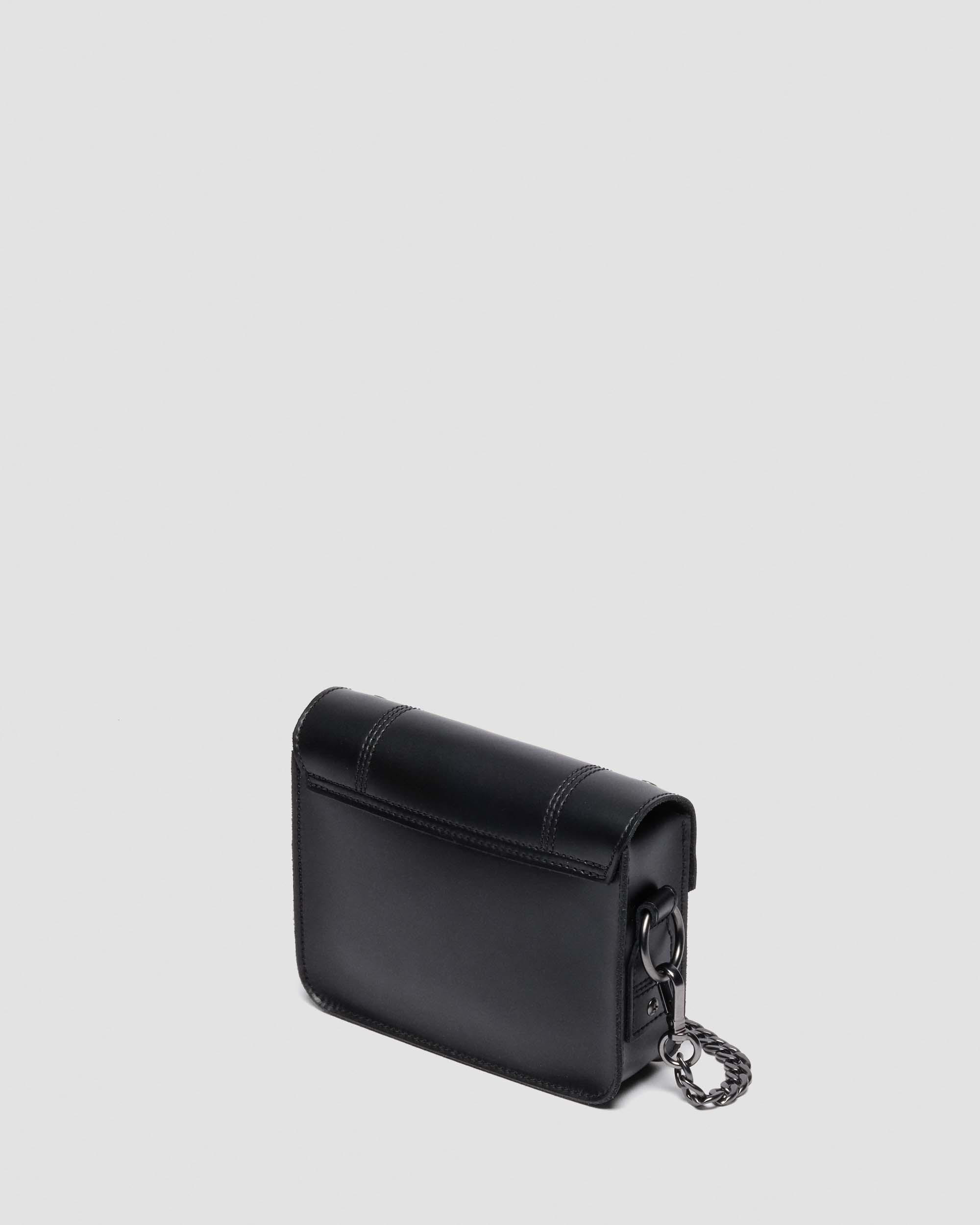 7 INCH SATCHEL HARNESS LEATHER SATCHEL - 8