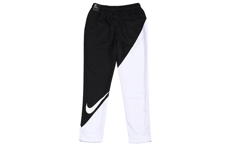 Nike Black White Colorblock Athleisure Casual Sports Long Pants Black BV5290-010 - 2