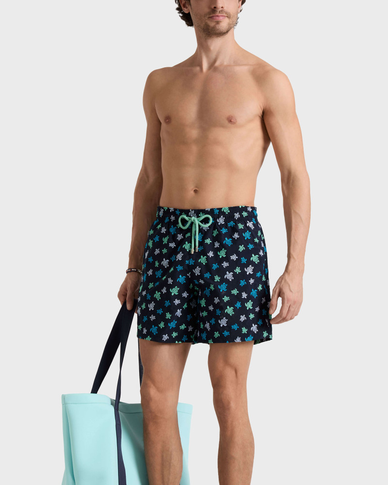 Vilebrequin MEN EMBROIDERED SWIM TRUNKS MICRO RONDE DES TORTUES - LIMITED EDITION outlook