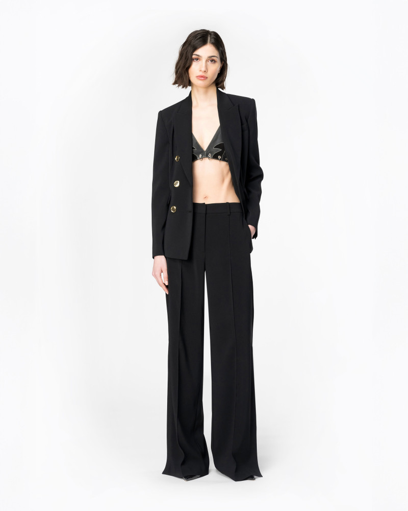 PINKO WIDE-LEG TROUSERS WITH SIDE SLIT outlook