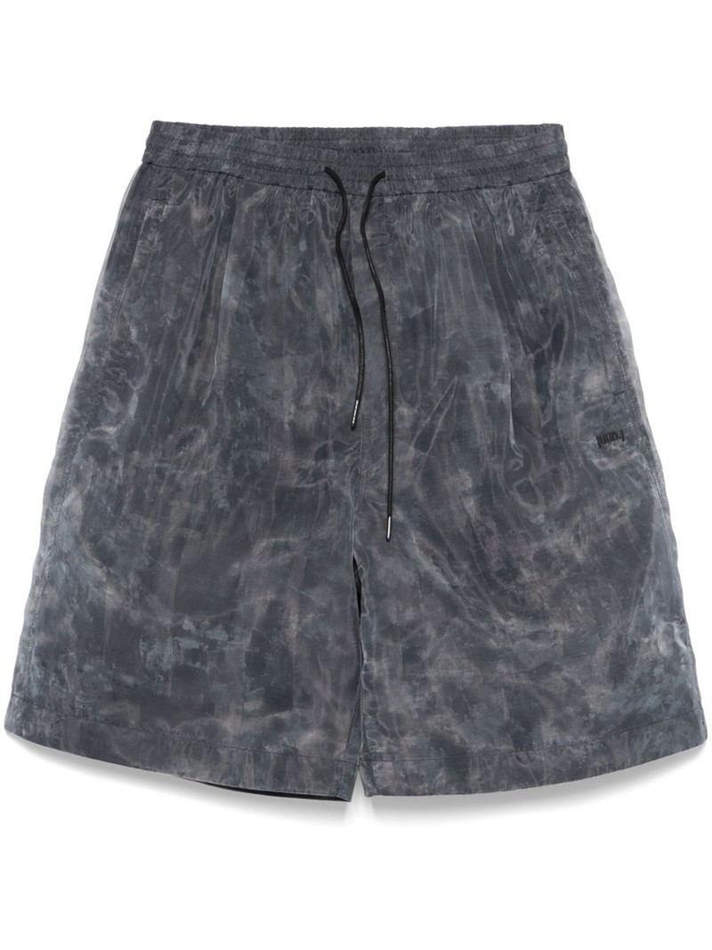 organza-overlay shorts 1
