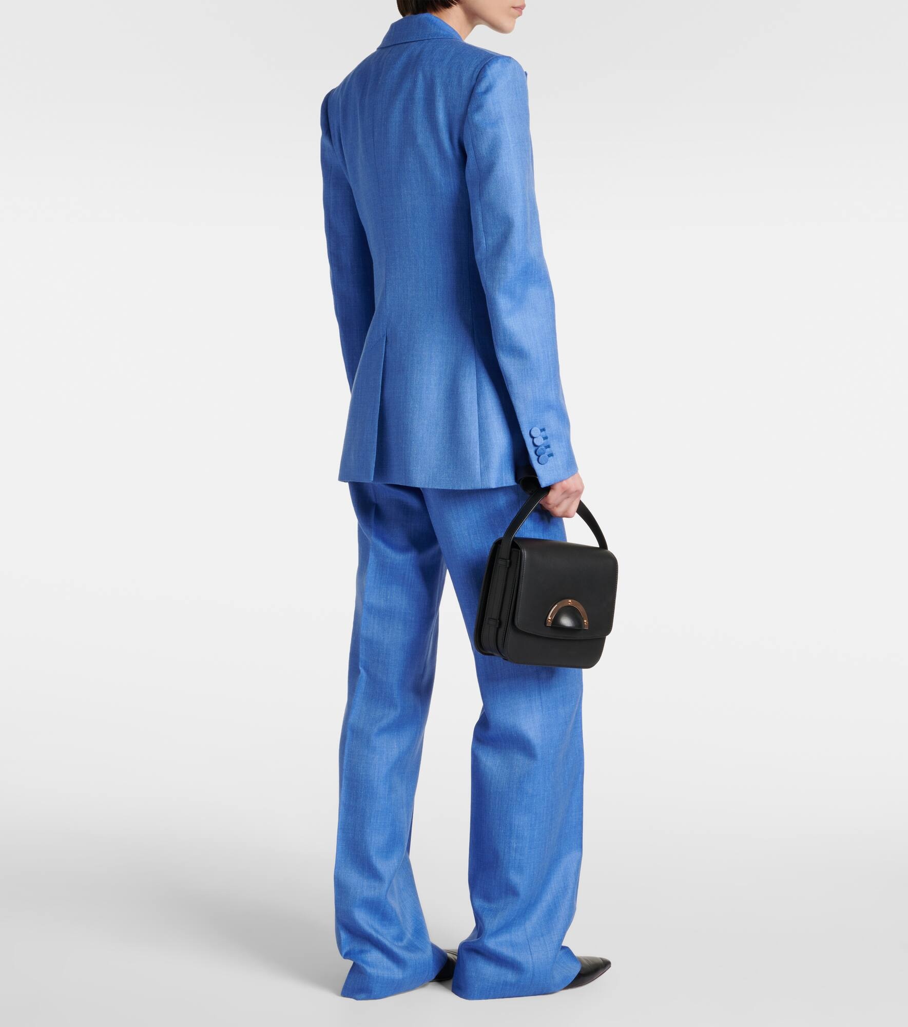 Leiva wool, silk, and linen blazer - 3
