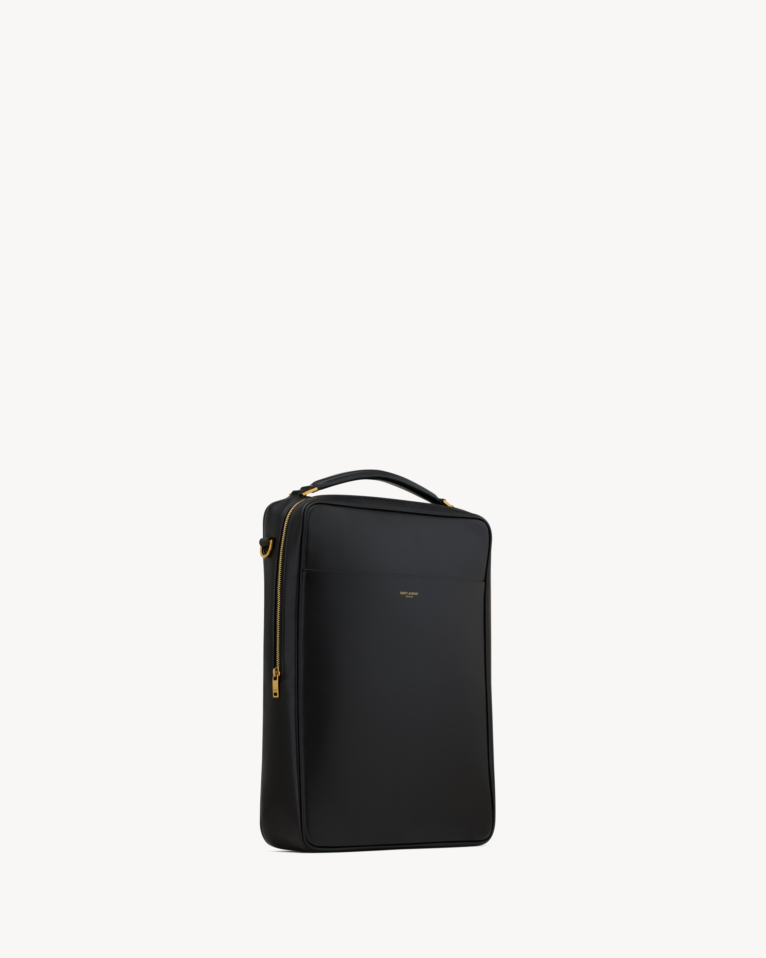 SAINT LAURENT LARGE CASE IN SMOOTH LEATHER - 5