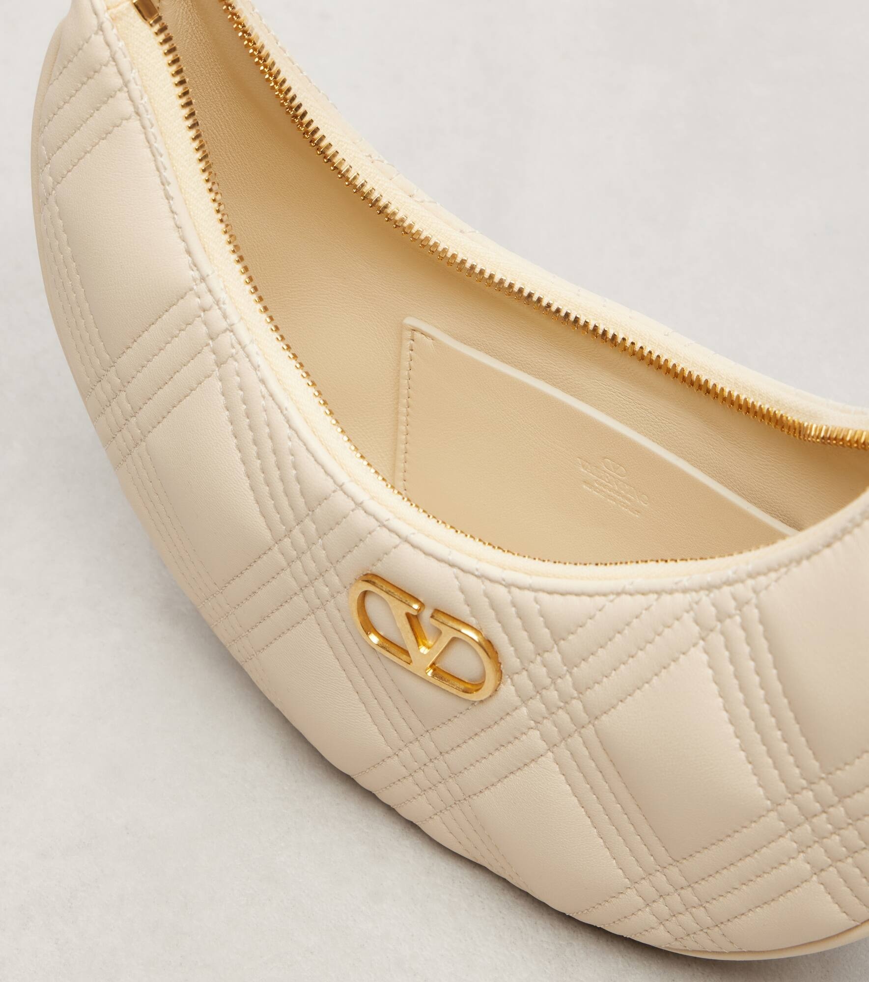 VLogo Mini quilted leather shoulder bag - 3