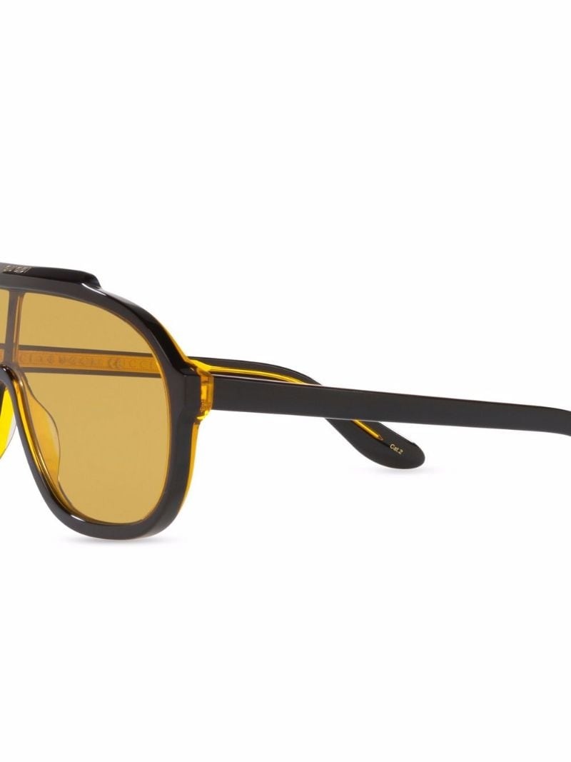 aviator-frame sunglasses - 3