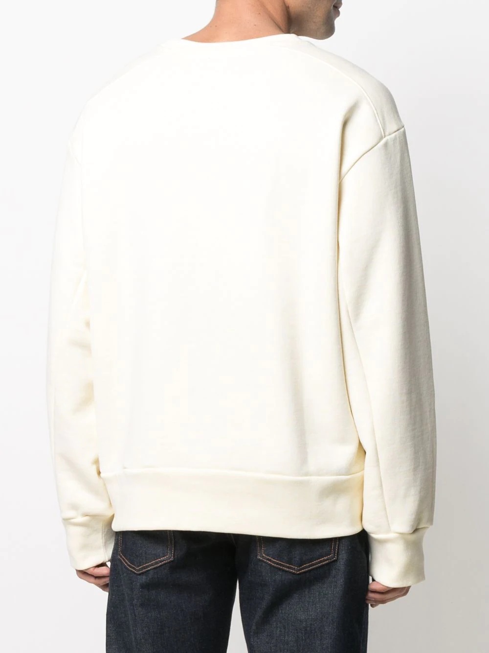 logo-print crew-neck sweatshirt - 4