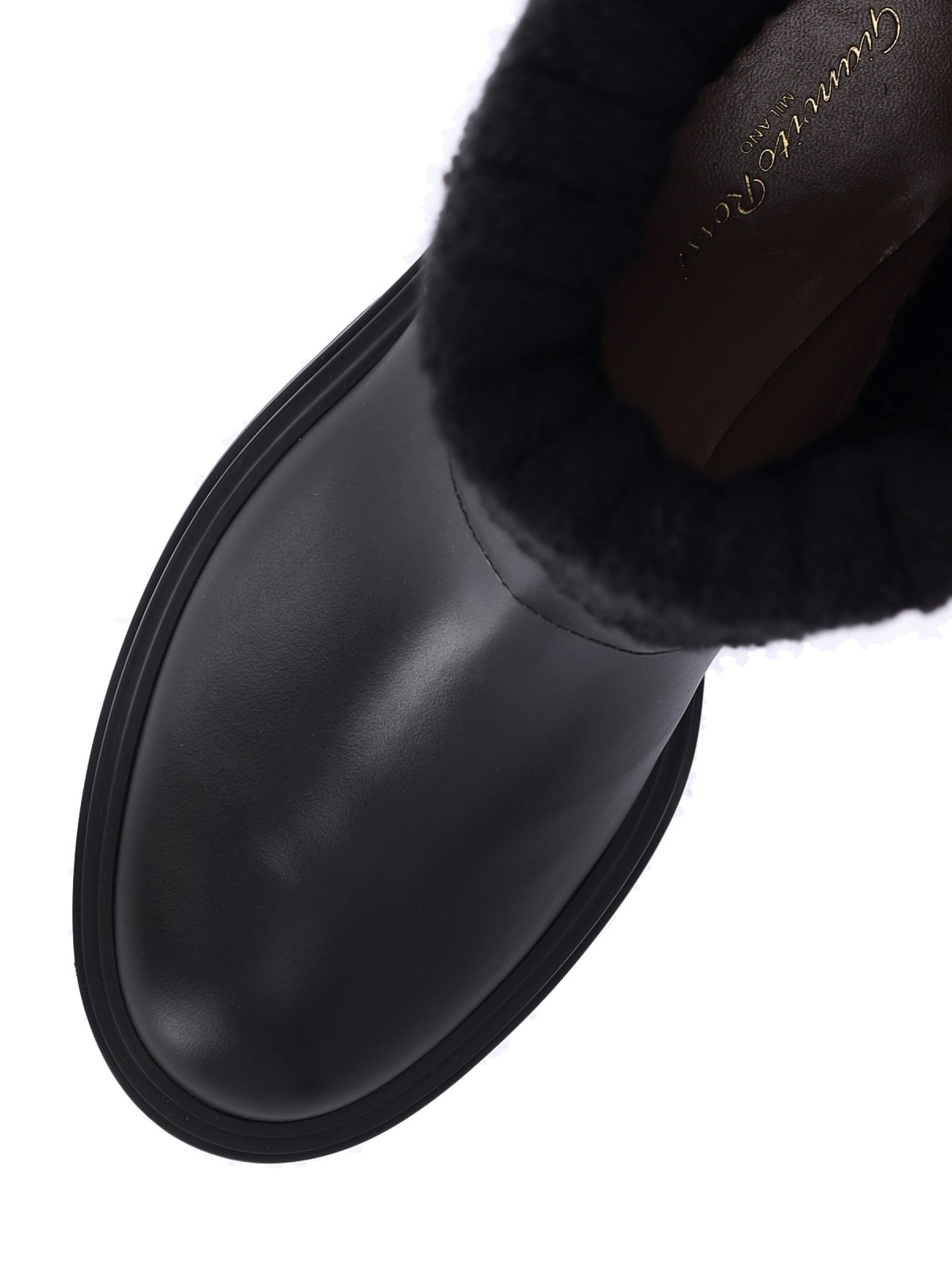 ブーツその他 GIANVITO ROSSI THURSO BOOTS IN SMOOTH FABRIC Gianvito Rossi 