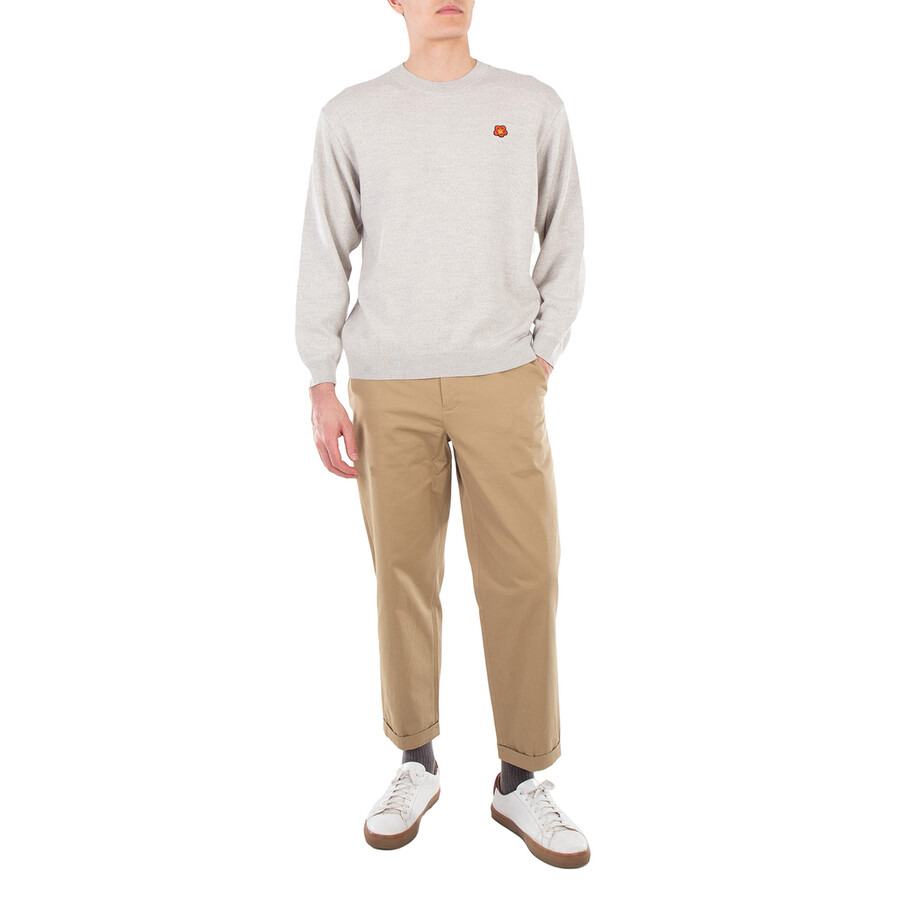 Kenzo Straight Leg Cotton Pants - 4