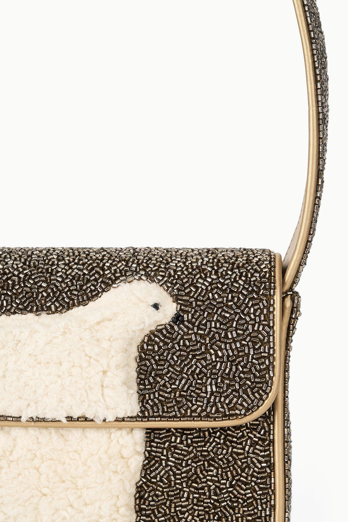 STAUD TOMMY BEADED BAG DOLLY - 5
