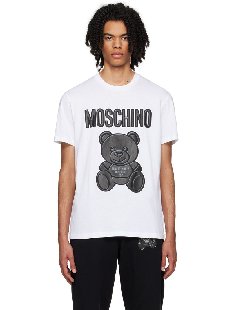 White Teddy Bear T-Shirt 1