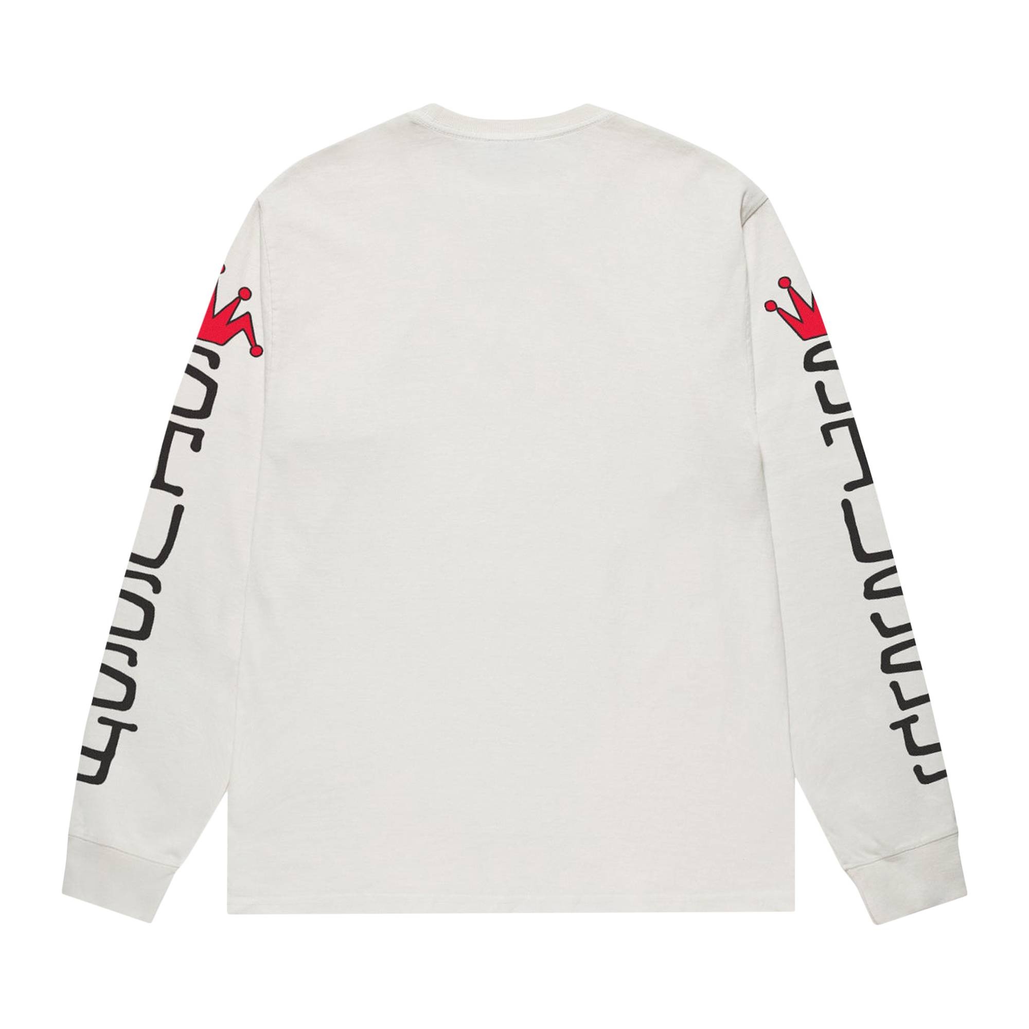 Stussy Pigment Dyed Jumbo Long-Sleeve Tee 'Natural' - 2