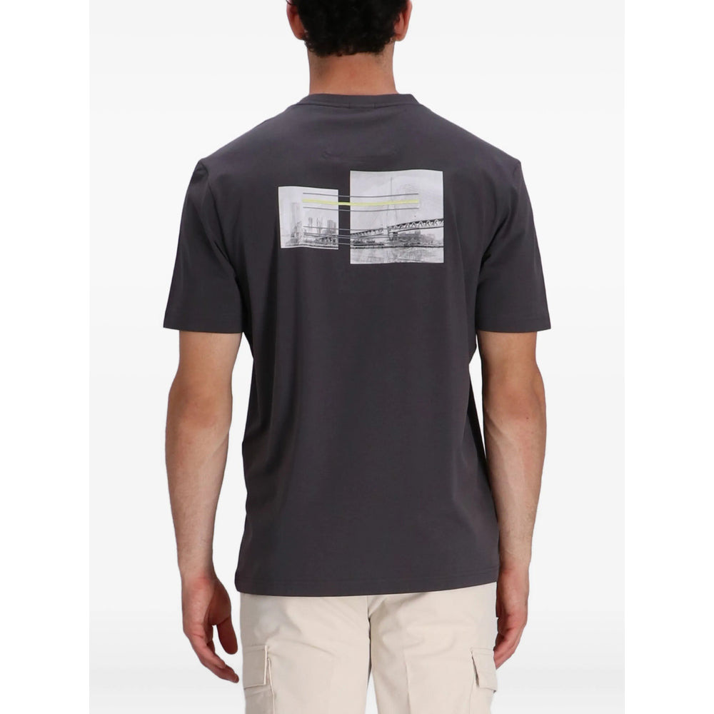 Boss Grey T-Shirts & Vests - T-Shirts Men - 4