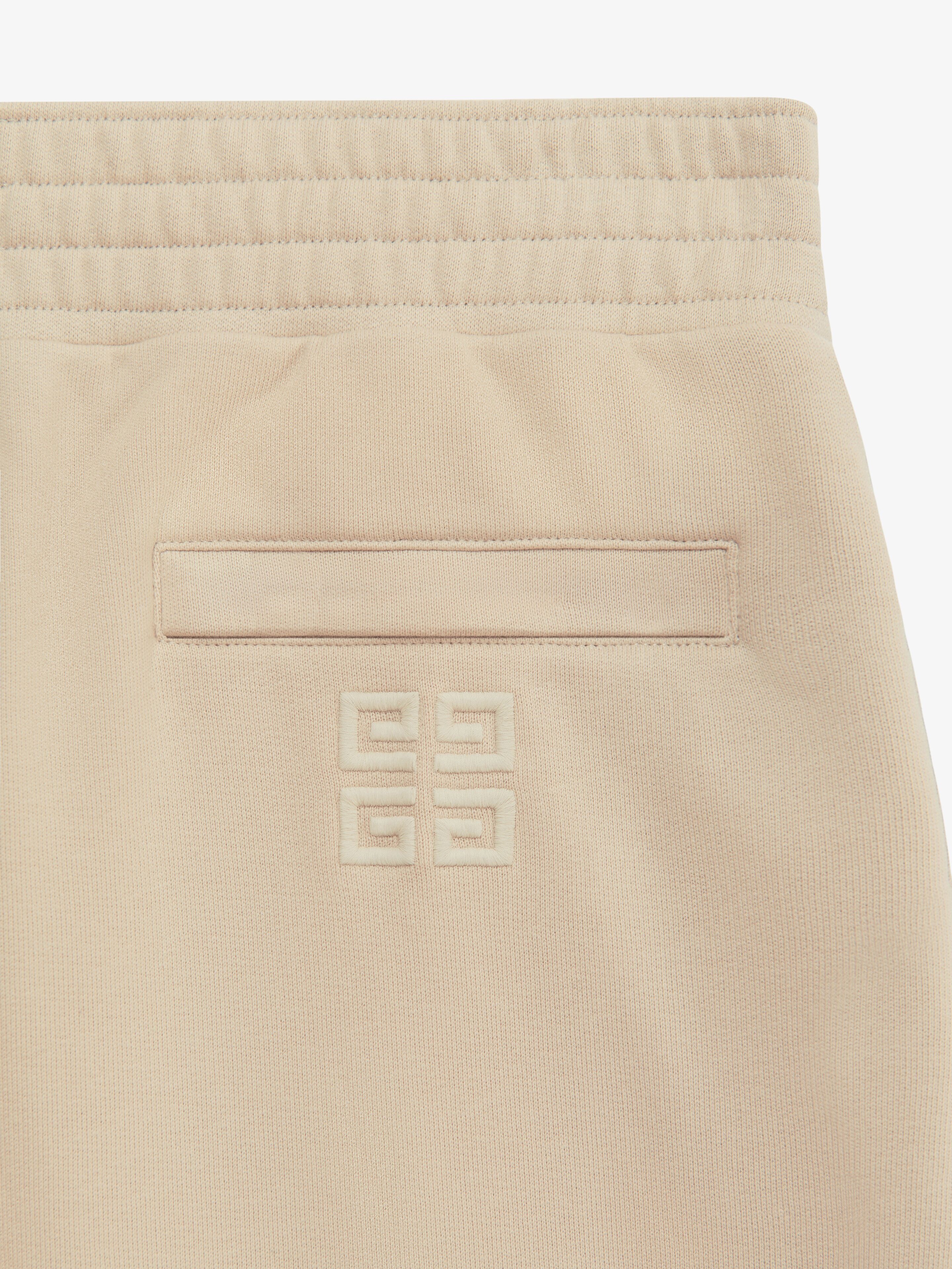 BERMUDA SHORTS IN EMBROIDERED FLEECE - 6