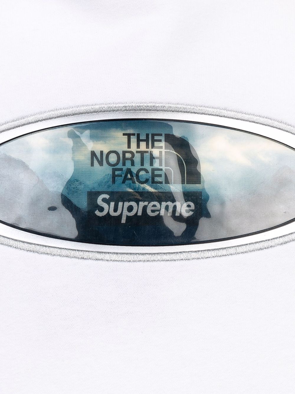 x TNF Lenticular Mountains hoodie - 3